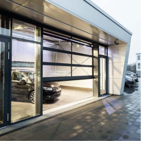 Transparent Sectional doo